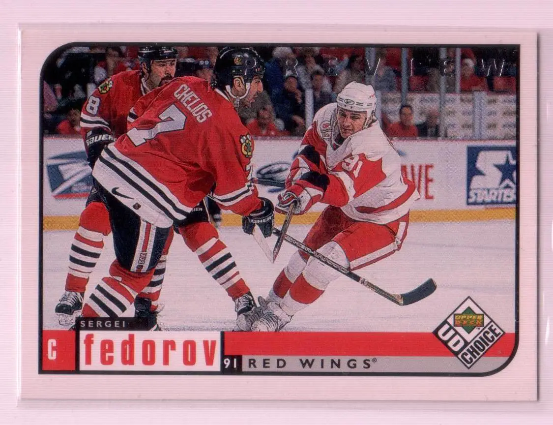 1998-99 UD Choice Preview #75 Sergei Fedorov