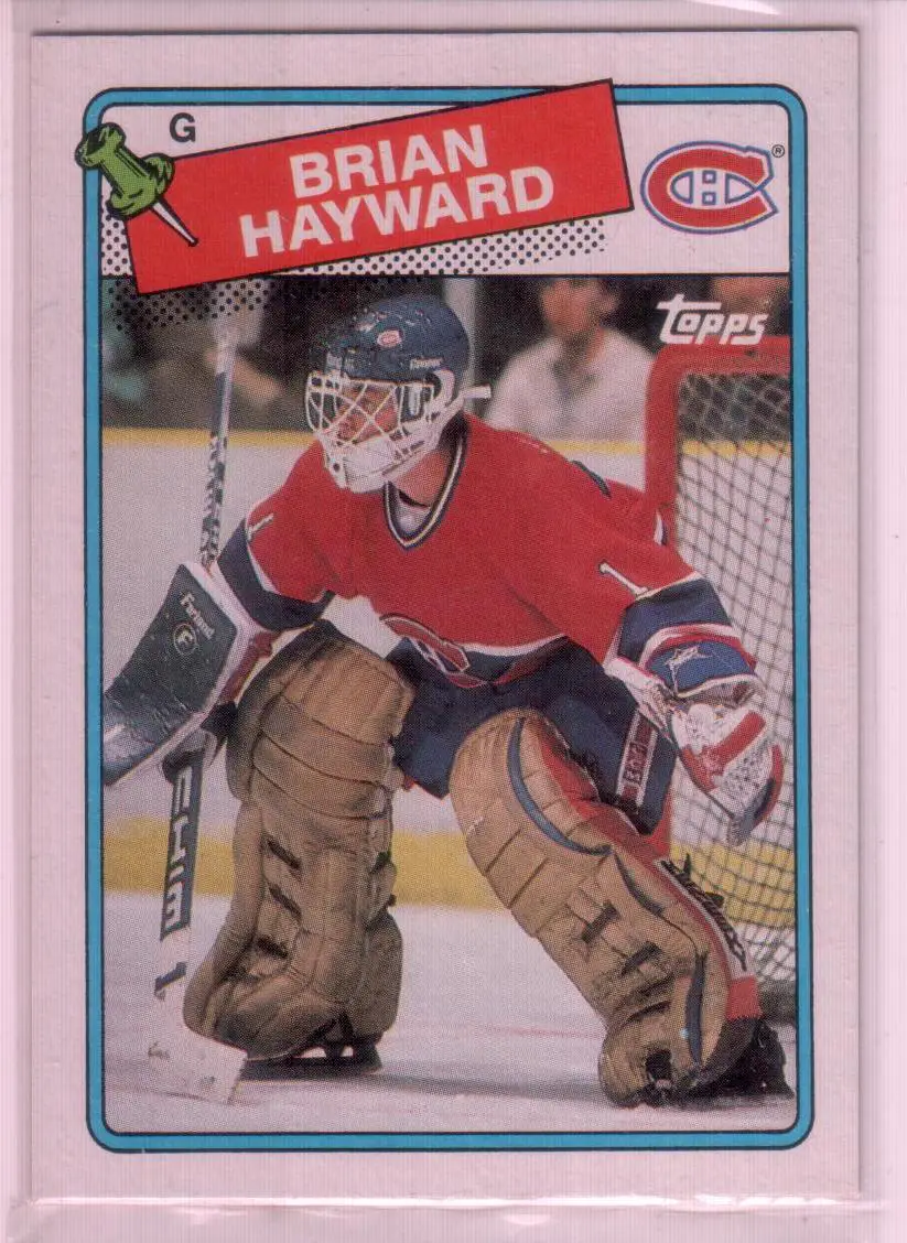 1988-89 Topps #195 Brian Hayward