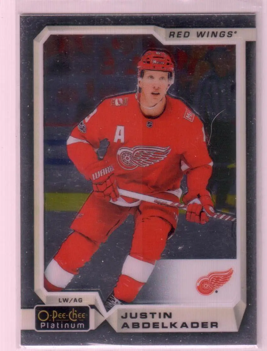 2018-19 O-Pee-Chee Platinum #72 Justin Abdelkader