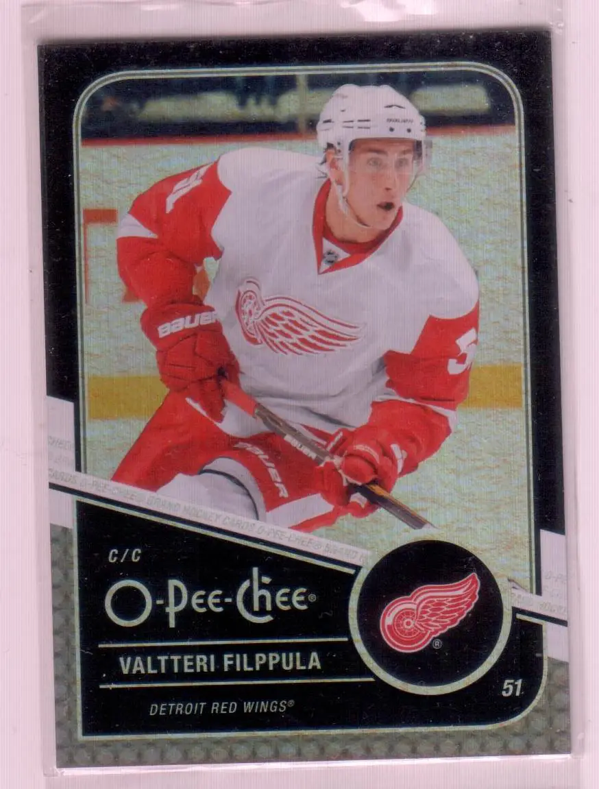 2011-12 O-Pee-Chee Black Rainbow #82 Valtteri Filppula 011\100