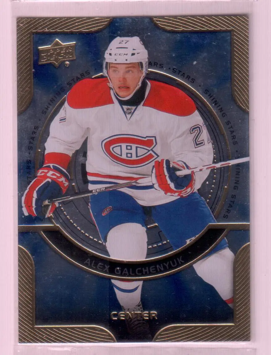 2013-14 Upper Deck Shining Stars Centers #C4 Alex Galchenyuk