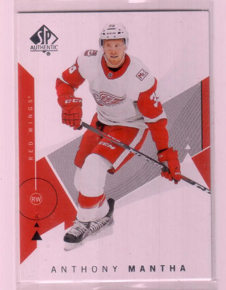 2018-19 SP Authentic #30 Anthony Mantha
