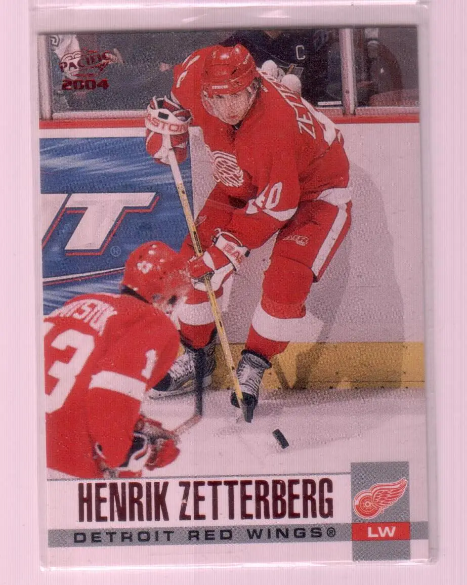 2003-04 Pacific #128 Henrik Zetterberg