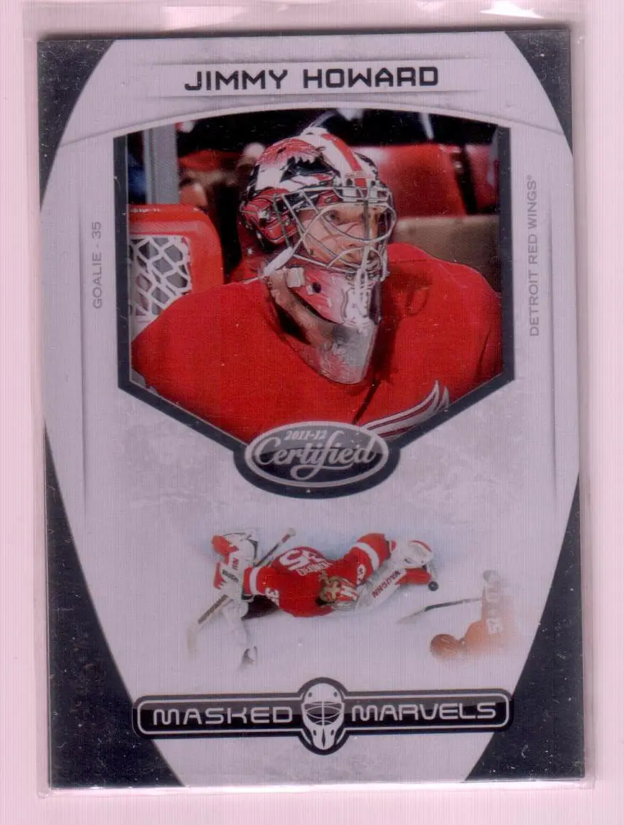 2011-12 Certified Masked Marvels #20 Jimmy Howard