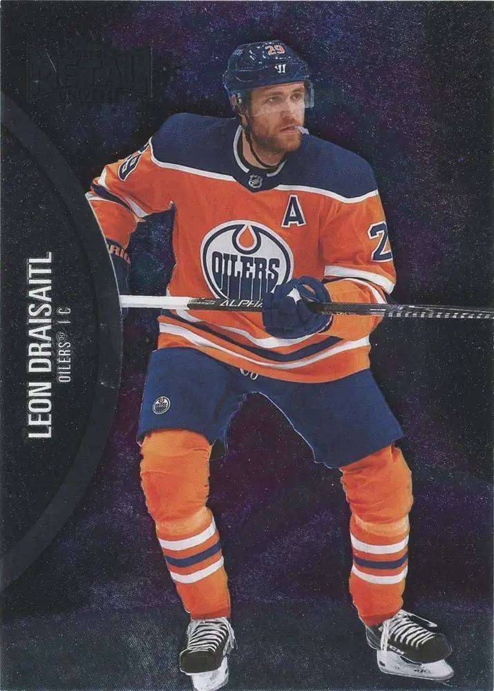 2021-22 Skybox Metal Universe - [Base] - #20 Leon Draisaitl