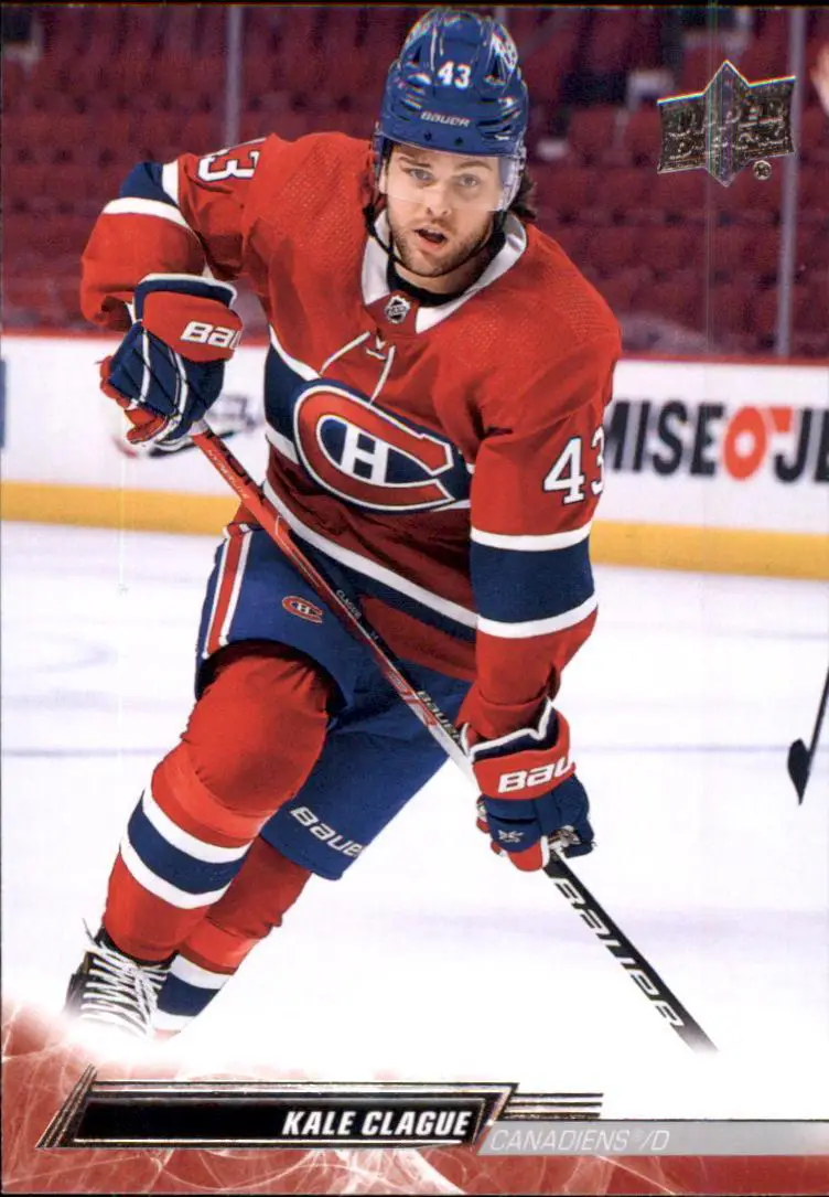 2022-23 Upper Deck #96 Kale Clague