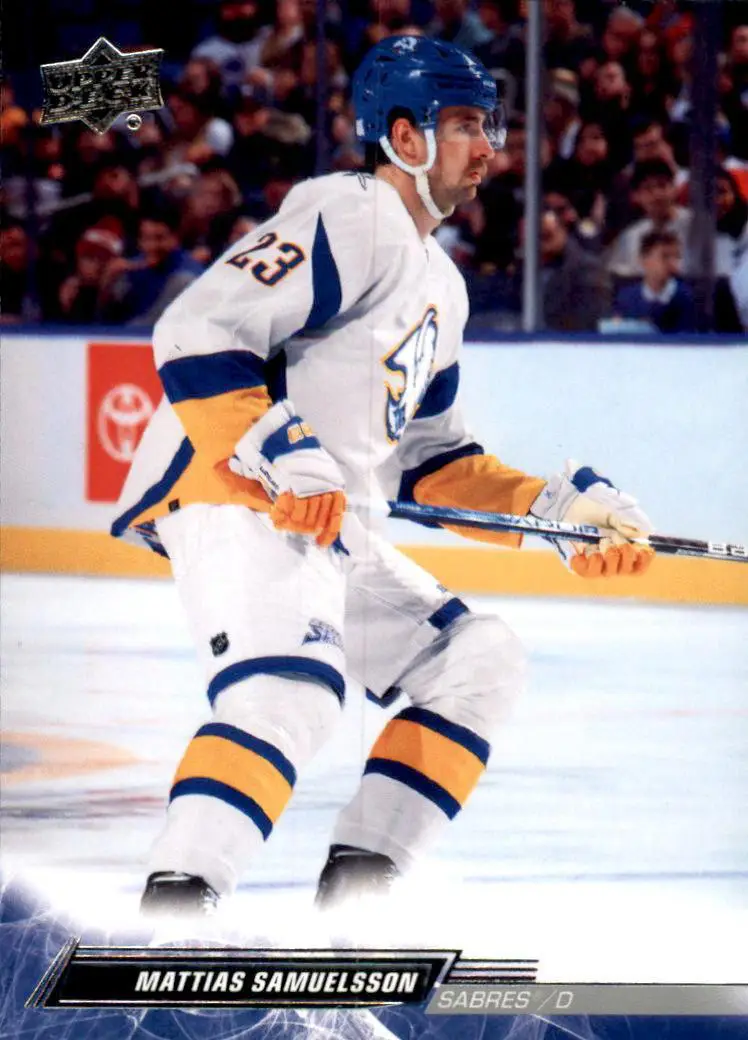 2022-23 Upper Deck #518 Mattias Samuelsson