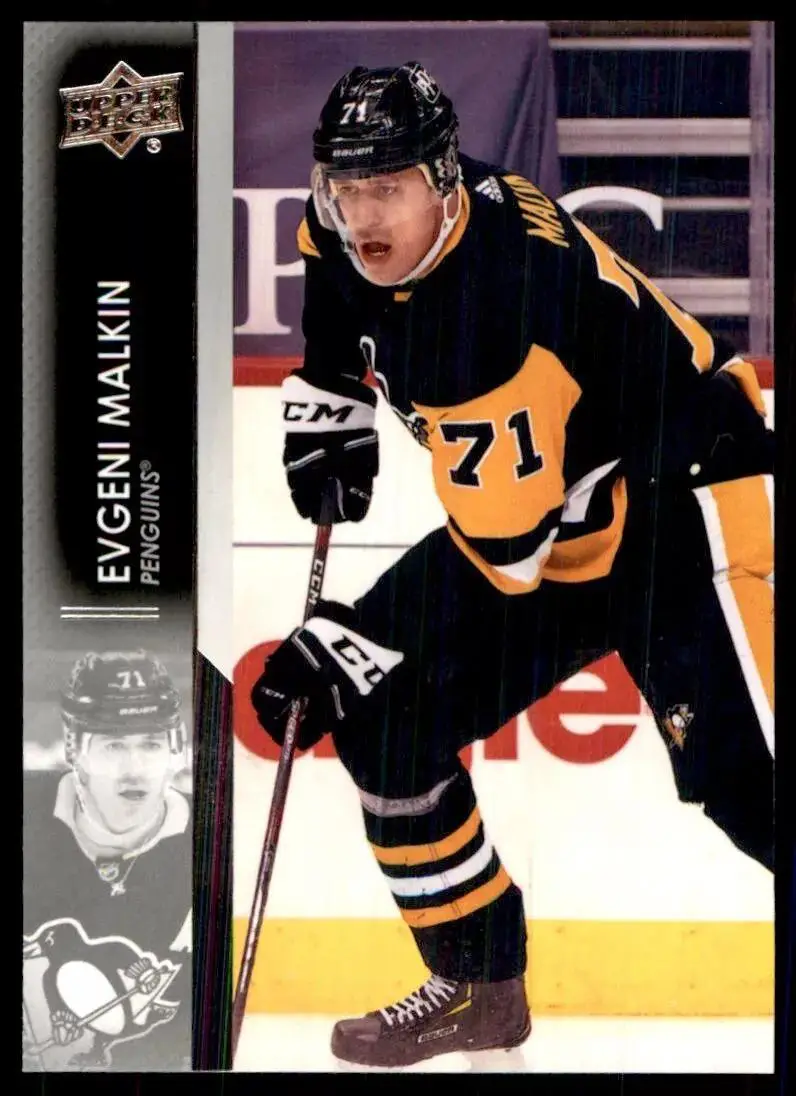 2021-22 Upper Deck #389 Evgeni Malkin