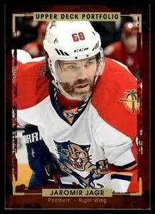 2015-16 Upper Deck Portfolio #165 Jaromir Jagr