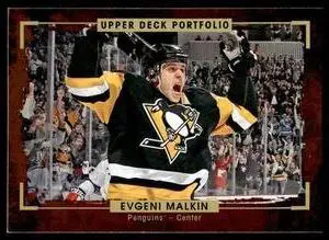 2015-16 Upper Deck Portfolio #134 Evgeni Malkin