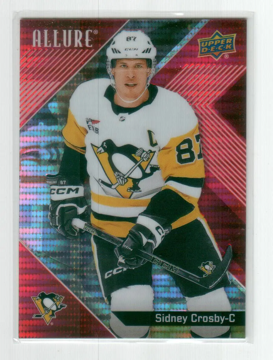 2024-25 Upper Deck Allure Red Rainbow #70 Sidney Crosby