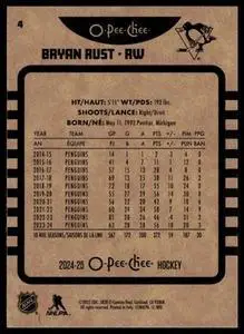 2024-25 O-Pee-Chee Retro #4 Bryan Rust 1