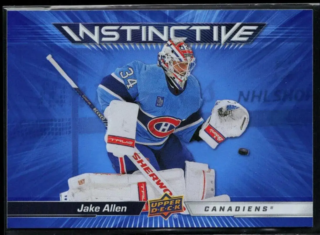 2023-24 Upper Deck Instinctive #IN18 Jake Allen