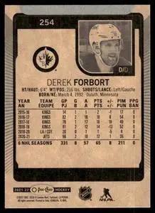 2021-22 O-Pee-Chee #254 Derek Forbort 1