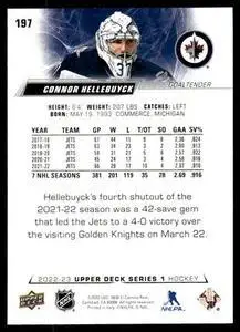 2022-23 Upper Deck #197 Connor Hellebuyck 1