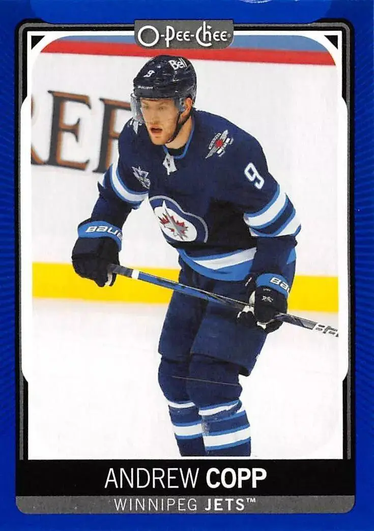 2021-22 O-Pee-Chee Blue #165 Andrew Copp