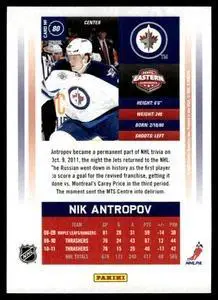 2011-12 Panini Contenders #80 Nik Antropov 1