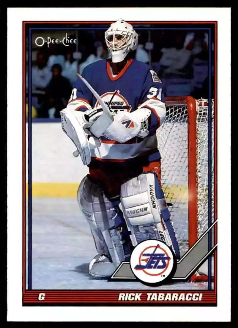 1991-92 O-Pee-Chee #375 Rick Tabaracci