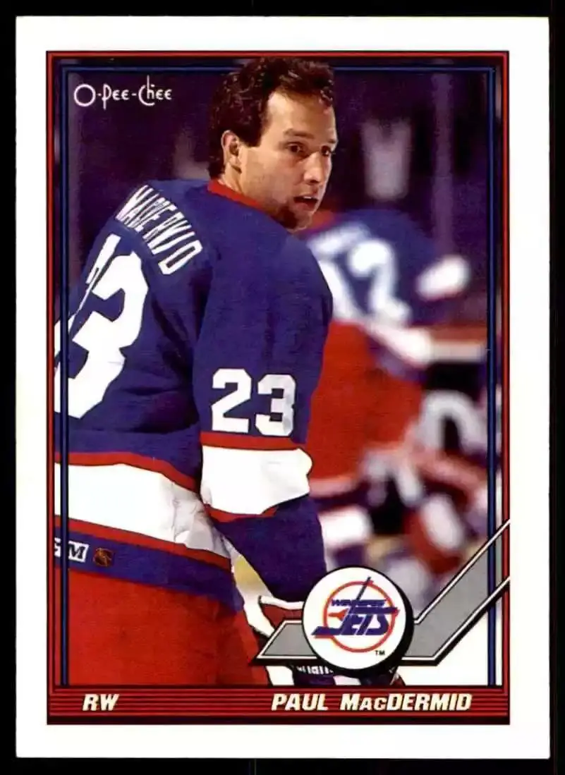 1991-92 O-Pee-Chee #463 Paul MacDermid