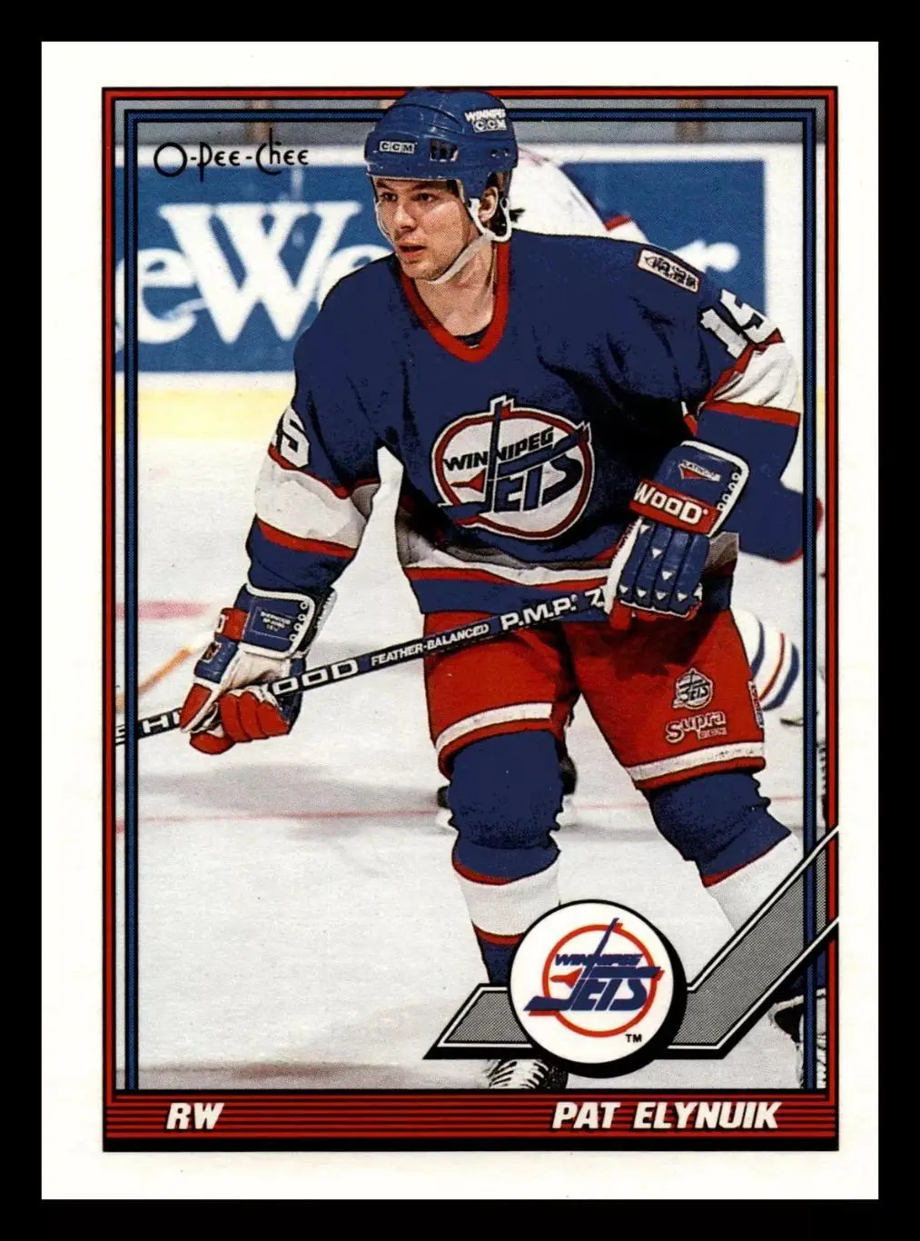 1991-92 O-Pee-Chee #326 Pat Elynuik