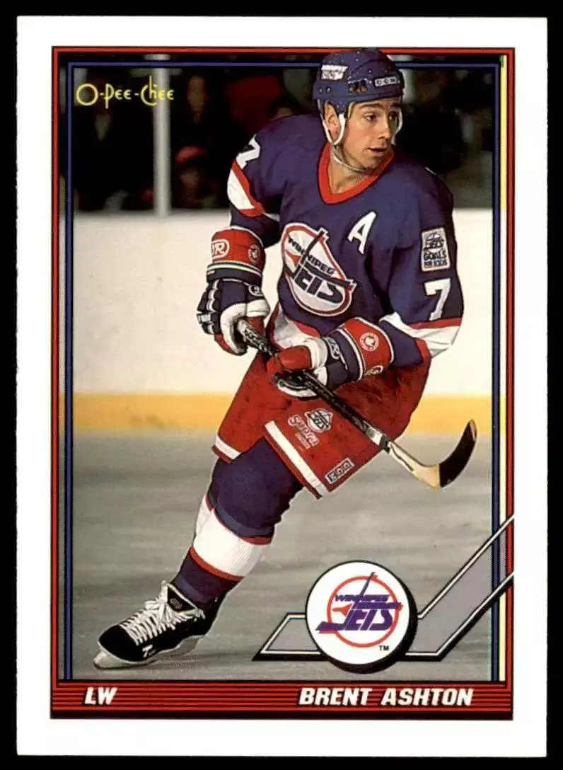 1991-92 O-Pee-Chee #240 Brent Ashton