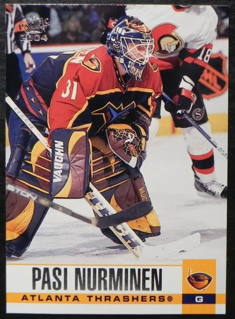 2003-04 Pacific #19 Pasi Nurminen