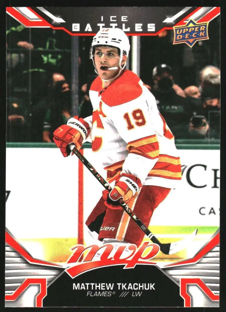 2022-23 Upper Deck MVP Ice Battles #206 Matthew Tkachuk SP