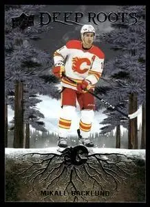 2023-24 Upper Deck Deep Roots #DR27 Mikael Backlund