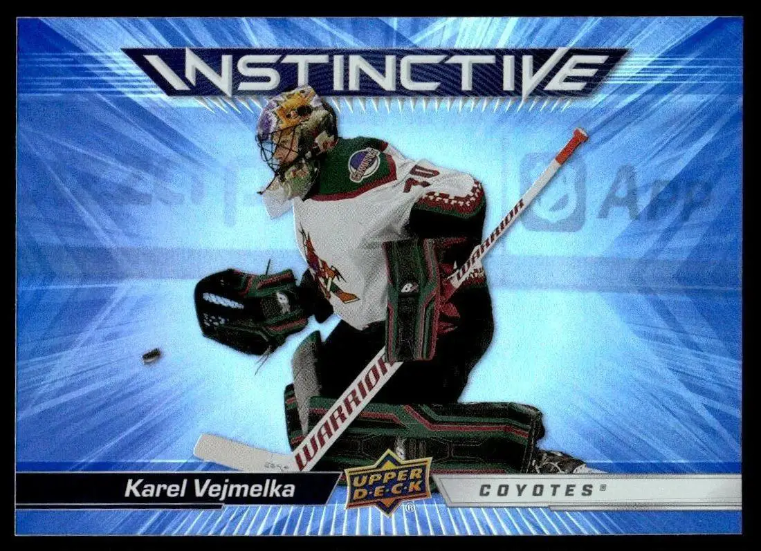 2023-24 Upper Deck Instinctive #IN12 Karel Vejmelka