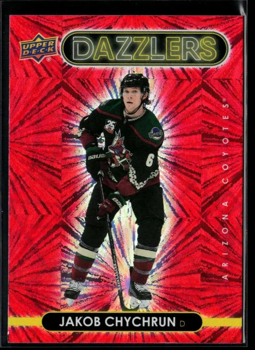 2021-22 Upper Deck Dazzlers Red #DZ3 Jakob Chychrun