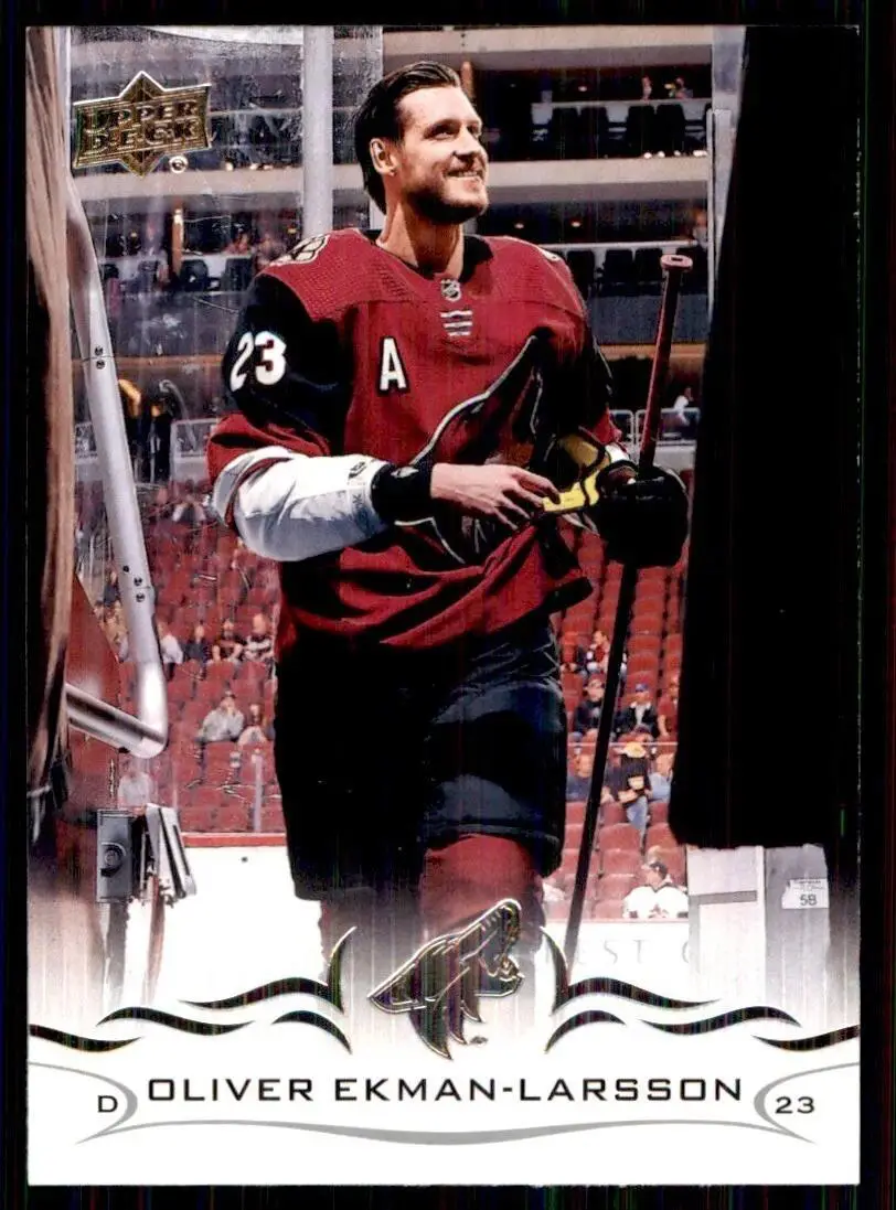 2018-19 Upper Deck #9 Oliver Ekman-Larsson