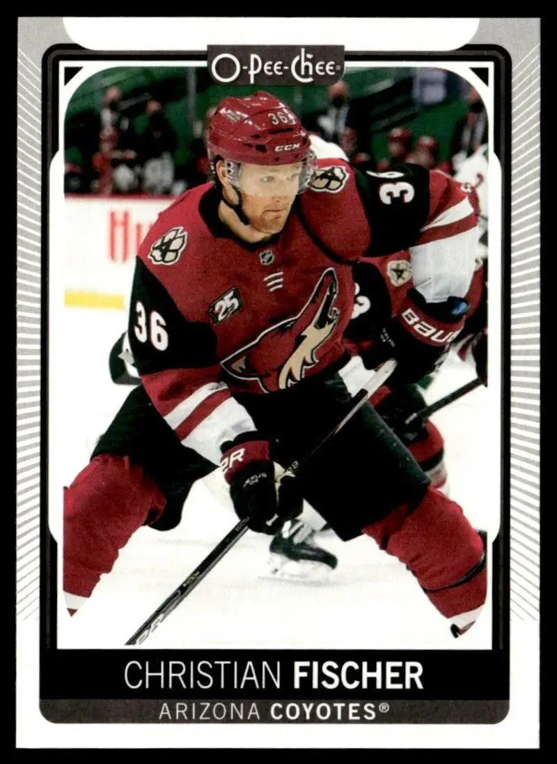 2021-22 O-Pee-Chee #307 Christian Fischer