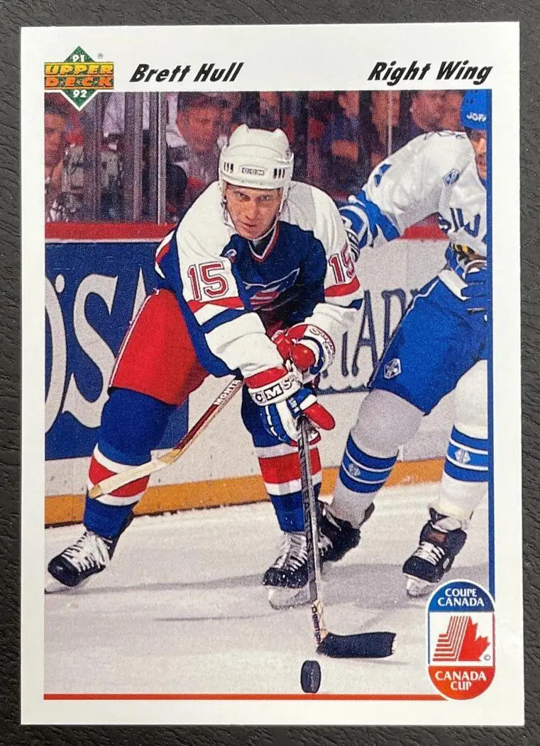 1991-92 Upper Deck #33 Brett Hull CC