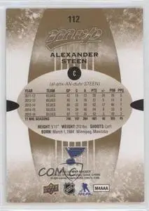 2016-17 Upper Deck MVP #112 Alexander Steen 1