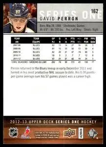 2012-13 Upper Deck #162 David Perron 1