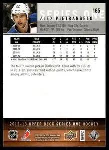 2012-13 Upper Deck #165 Alex Pietrangelo 1