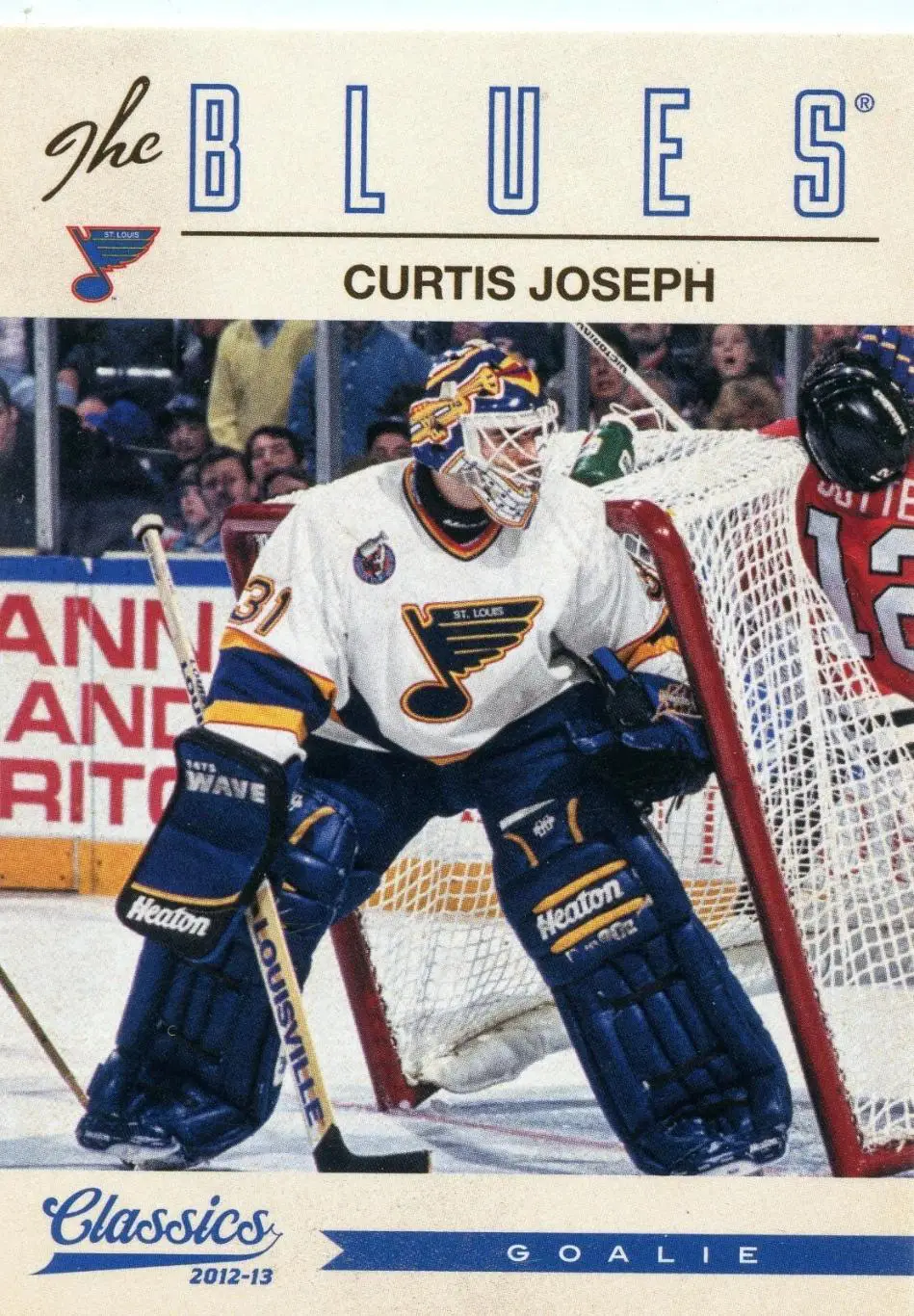 2012-13 Classics Signatures #116 Curtis Joseph