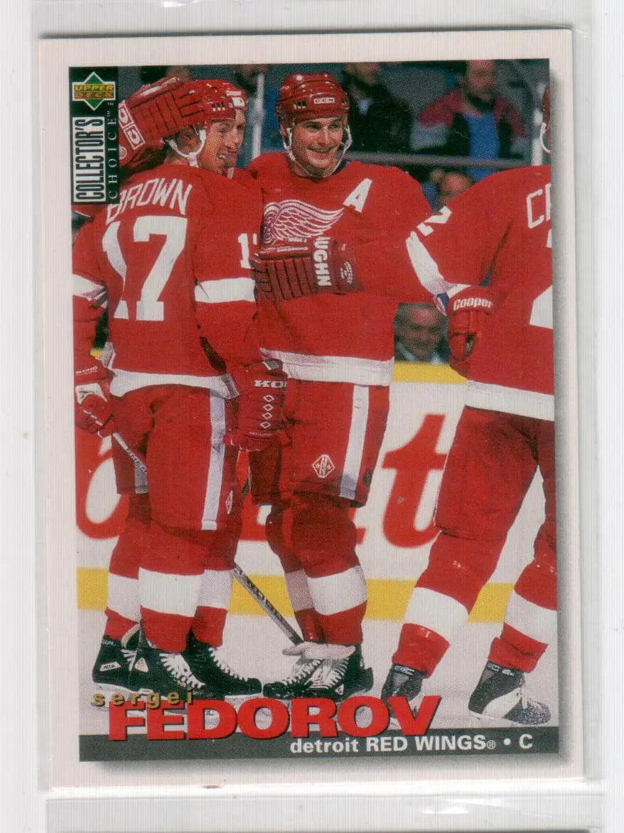 1995-96 Collector's Choice #148 Sergei Fedorov