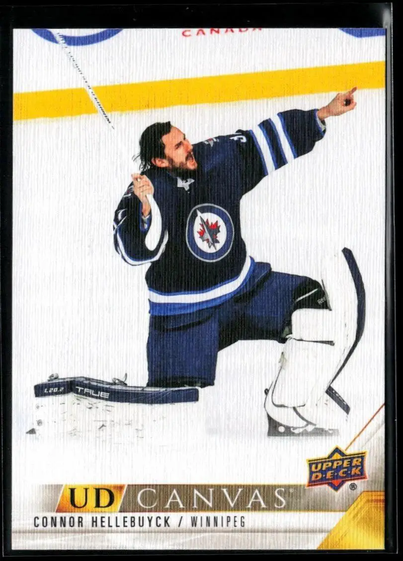 2022-23 Upper Deck UD Canvas #C207 Connor Hellebuyck
