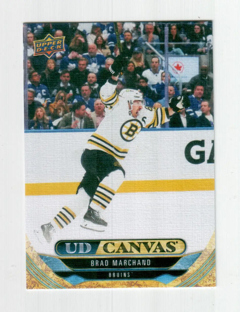 2024-25 Upper Deck UD Canvas #C131 Brad Marchand