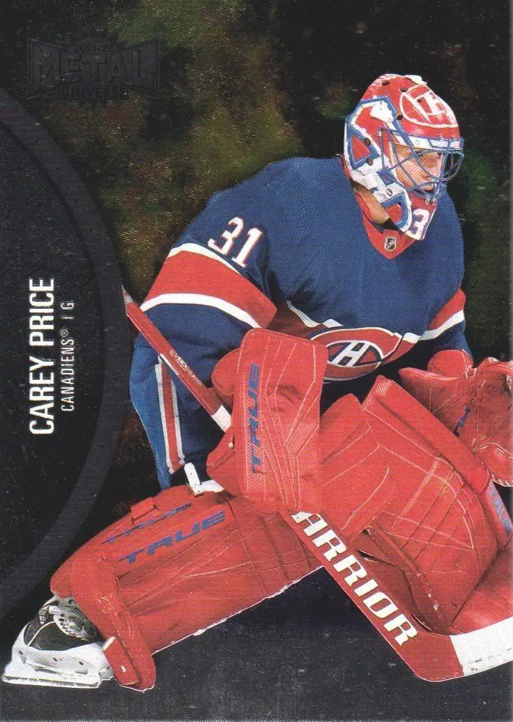 2021-22 Metal Universe #145 Carey Price AJ