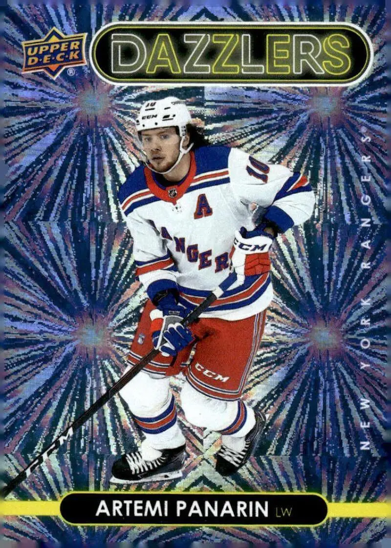 2021-22 Upper Deck Dazzlers Purple #DZ31 Artemi Panarin