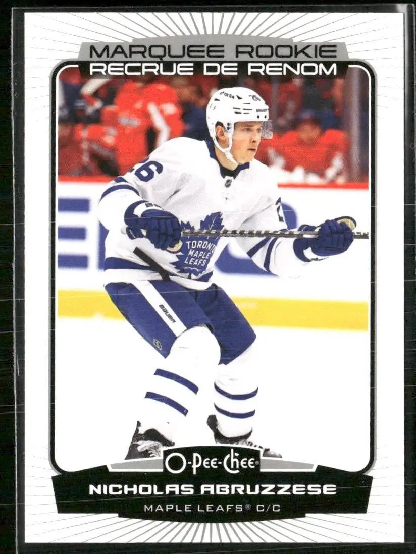 2022-23 O-Pee-Chee #564 Nick Abruzzese RC