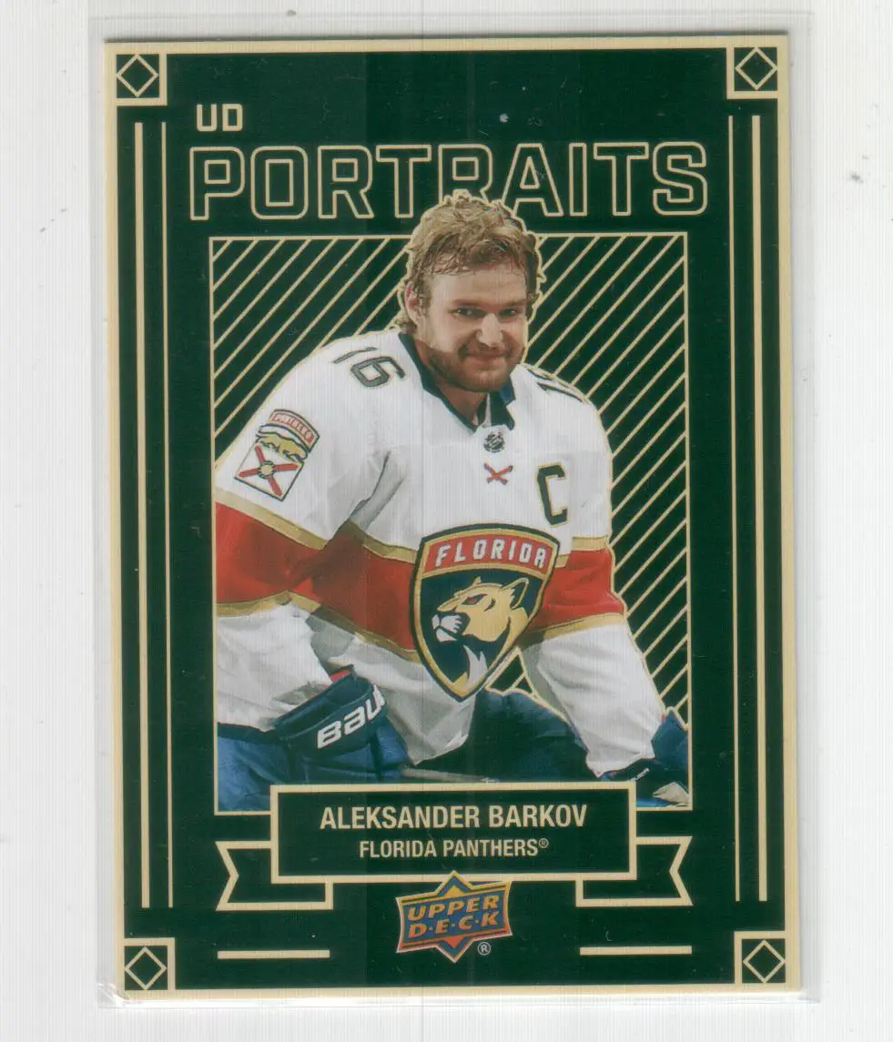 2022-23 Upper Deck UD Portraits #P26 Aleksander Barkov