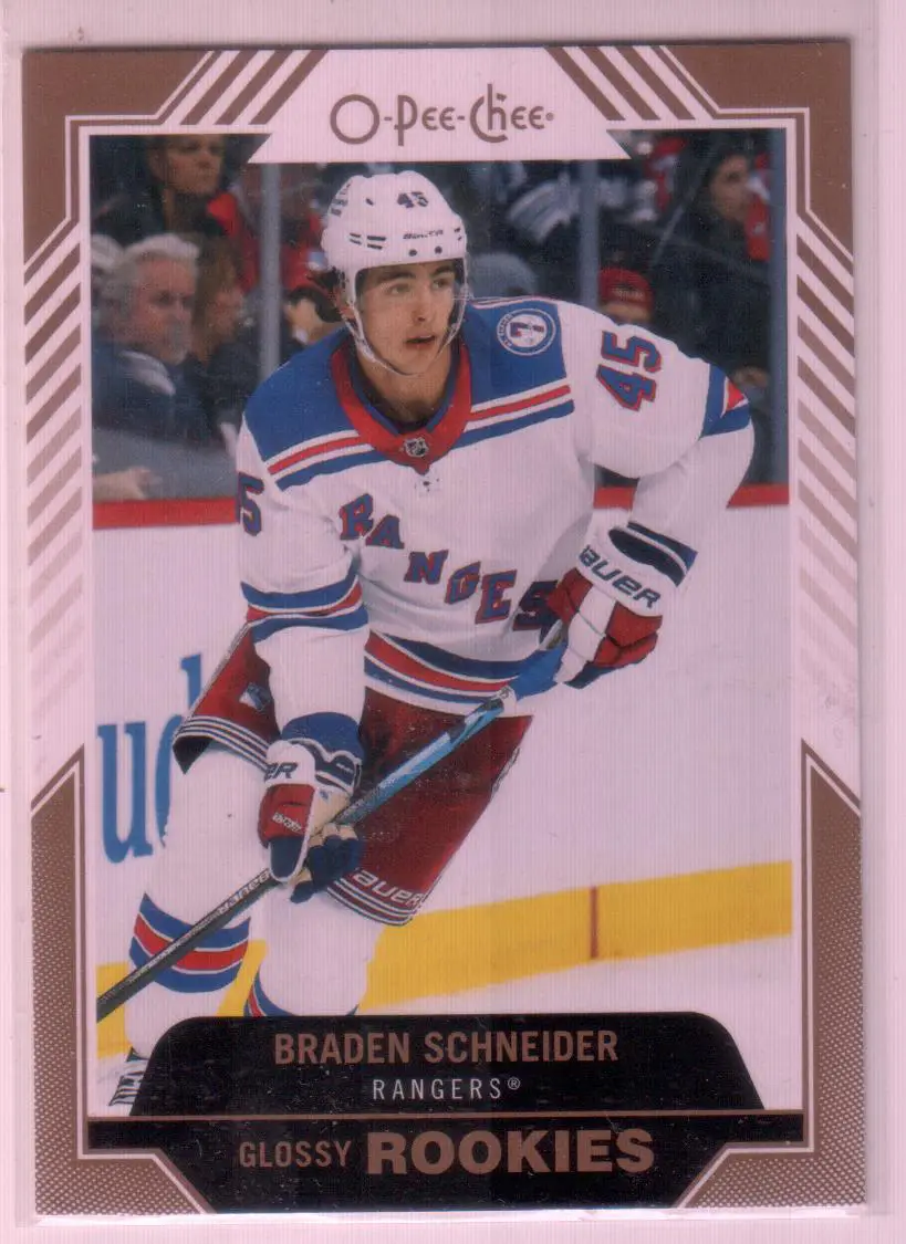 2022-23 Upper Deck O-Pee-Chee Glossy #R4 Braden Schneider