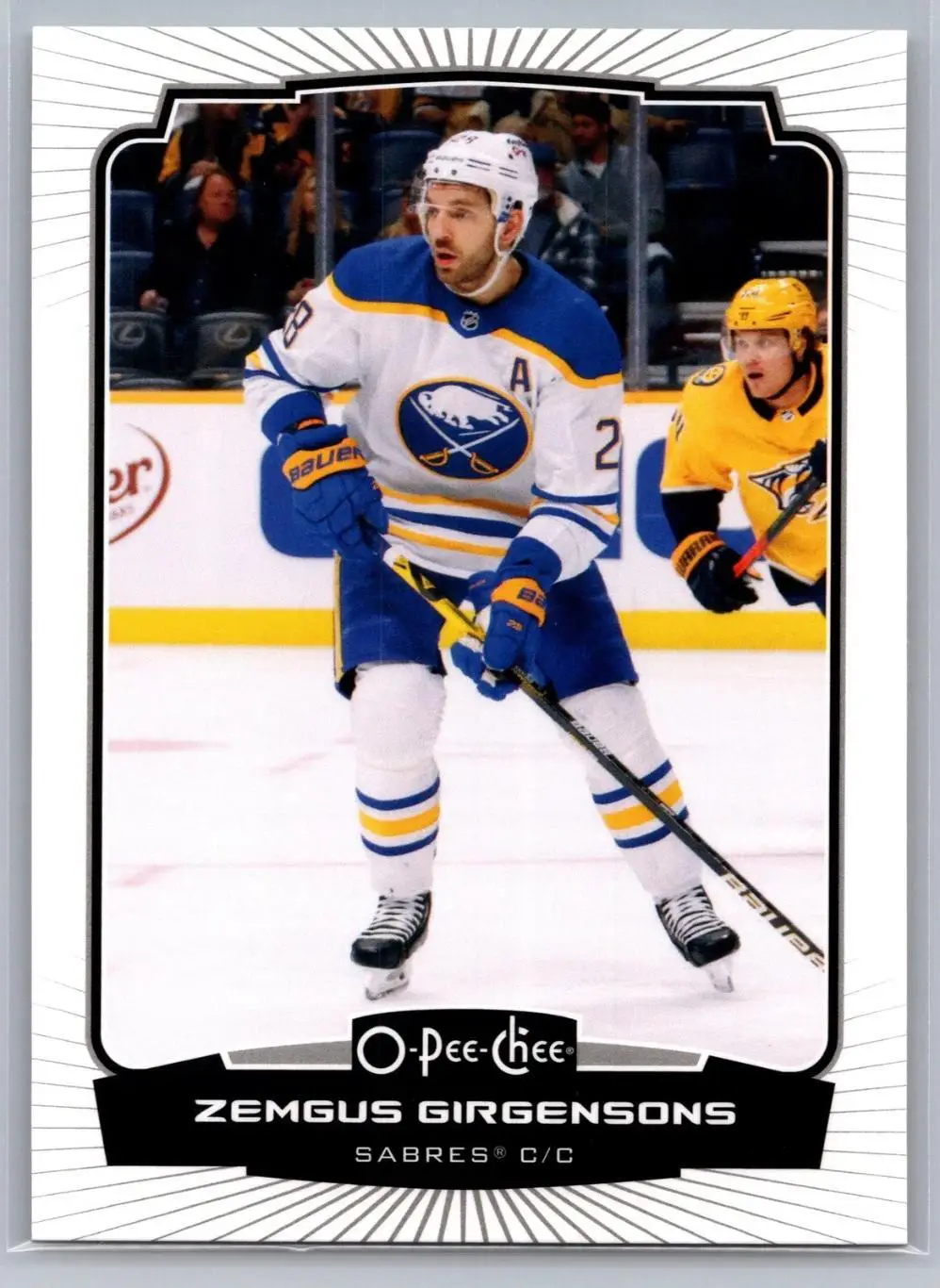 2022-23 O-Pee-Chee - [Base] #396 Zemgus Girgensons