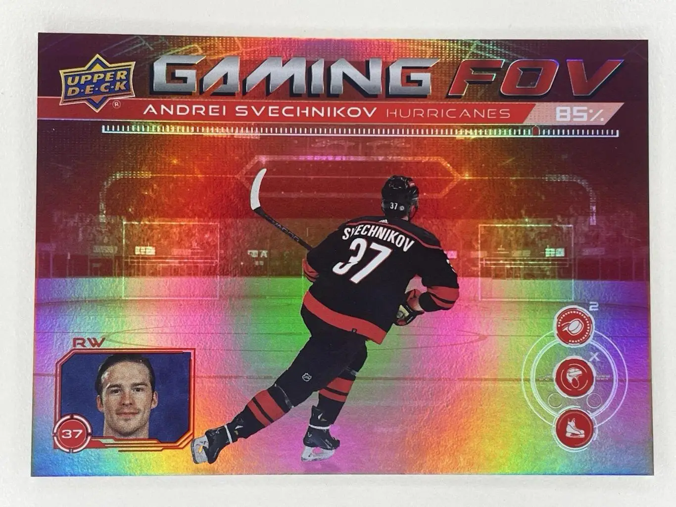 2024-25 Upper Deck Series 1 - Gaming FOV #GFOV-24 Andrei Svechnikov