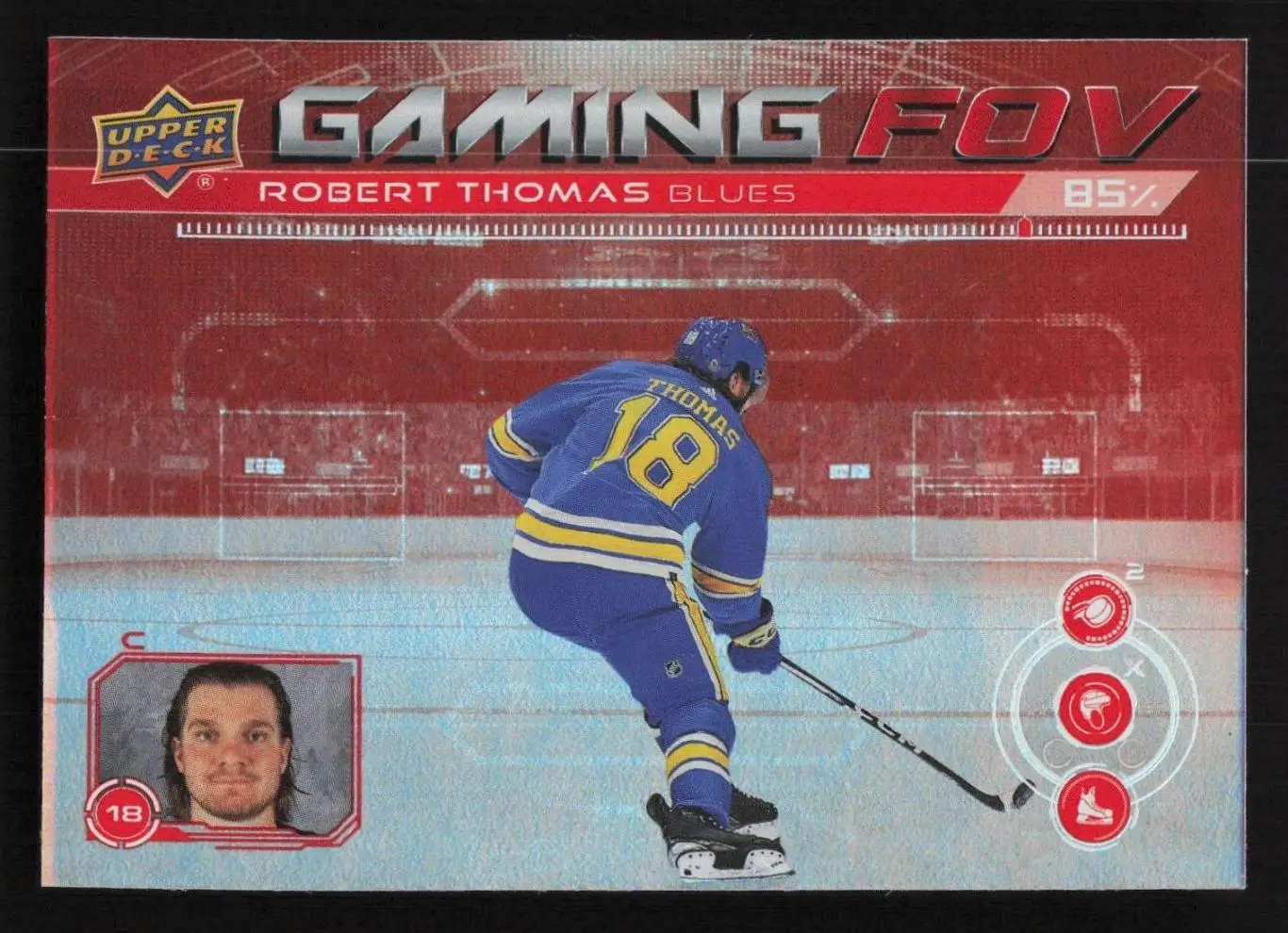 2024-25 Upper Deck Series 1 - Gaming FOV - Speckle #GFOV-23 Robert Thomas