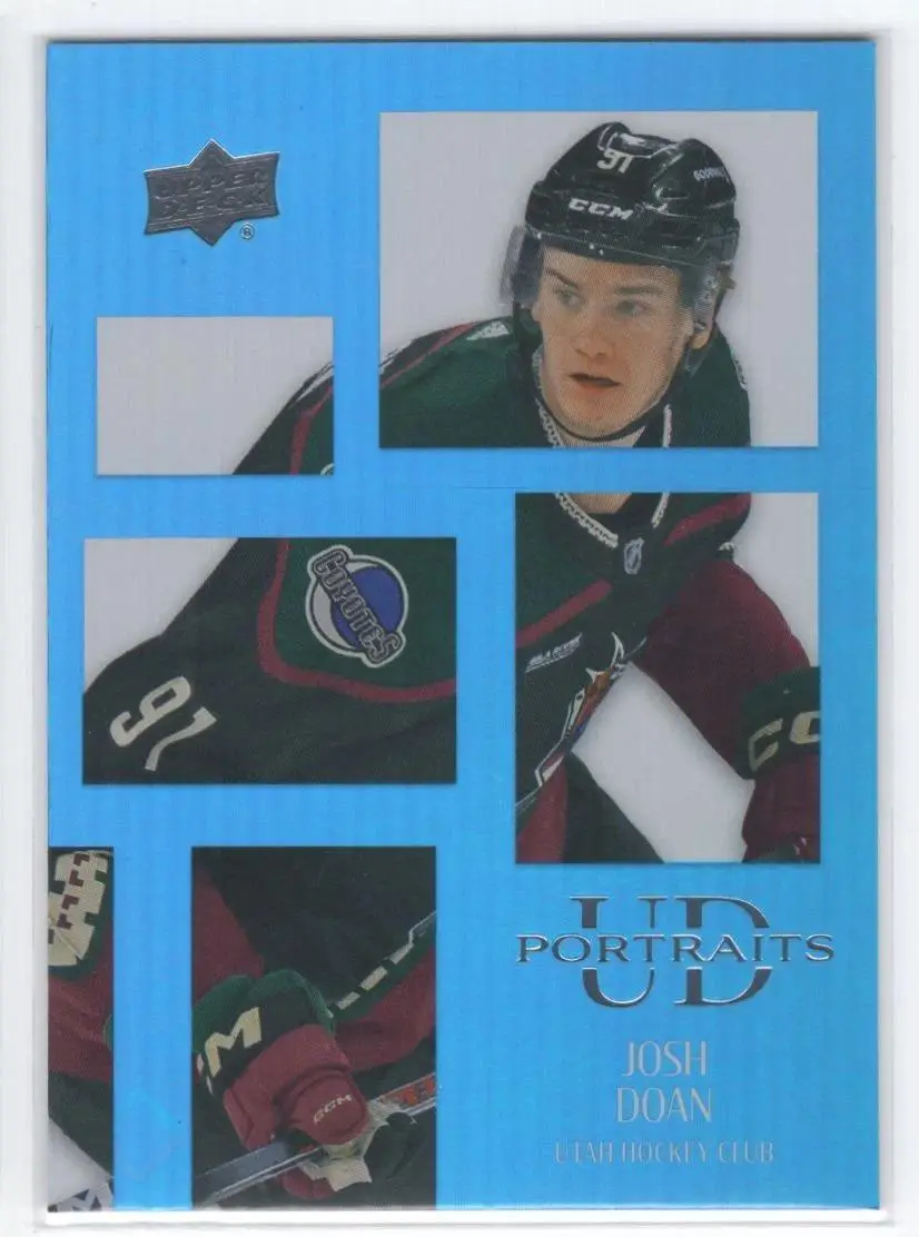 2024-25 Upper Deck Series 2 - UD Portraits #P38 Josh Doan