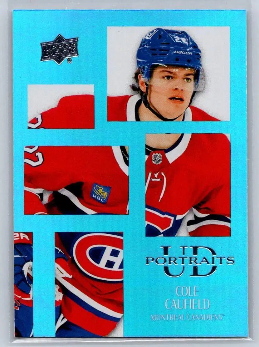 2024-25 Upper Deck Series 1 - UD Portraits #P30 Cole Caufield